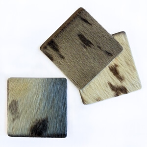 Selskinnsbrikke (10x10 cm)