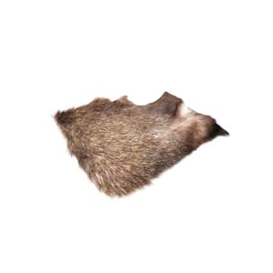 Sitteunderlag av elgskinn