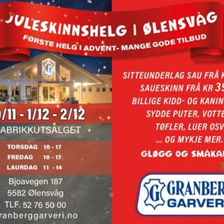 Juleskinnshelg
