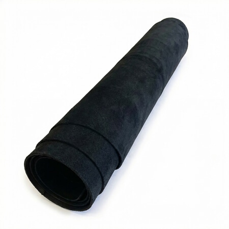 Svart lær 2,5 - 3 mm