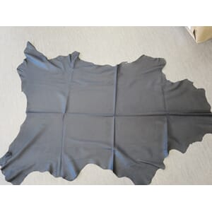 Nappaskinn, rein, svart 0,8 mm