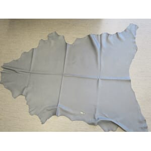 Nappaskinn, rein antrasitgrå