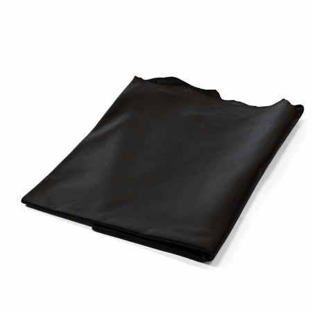 Nappaskinn, geit, svart, 2. sort, 0,8 mm