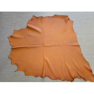 Nappaskinn, geit, lys brun 0,8 mm