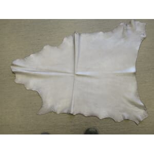 Nappaskinn, lam, sølvgrå