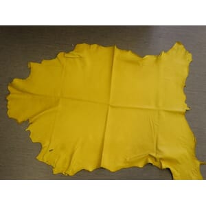 Nappaskinn, lam, gul