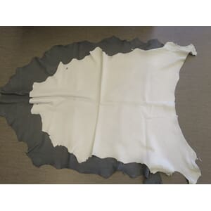 utgått - Nappaskinn, geit, grå 0,8 mm