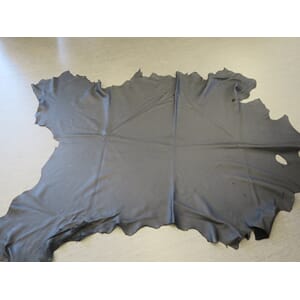 Nappaskinn, elg, svart, 0,9 mm