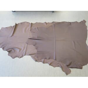 Nappaskinn, hjort, brun, 0,9 mm