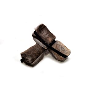 Sitteunderlag av rein, m /sele